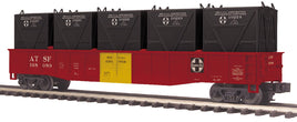 O MTH Santa Fe Premier Gondola Car w/LCL Containers 2095680