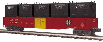 O MTH Santa Fe Premier Gondola Car w/LCL Containers 2095680