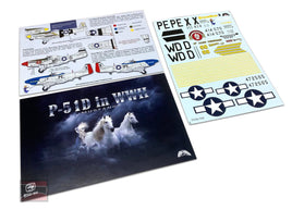 1/32 Zotz Decals P-51D Mustangs in WWII 32042