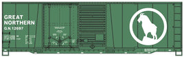 HO Accurail Great Northern 40' Combinaation Door Riveted Steel Boxcar (Singles from 3-Car Set) 81813