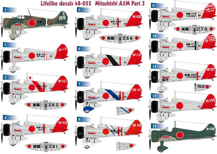 1/48 Lifelike Decals Claude p-3 48-055