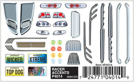 PineCar Racer Accents Decal 4014
