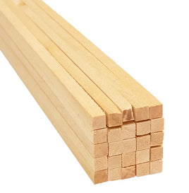 Bud Nosen Balsa Stick 3/16" x 3/16" x 36" (25/pkg) 1054