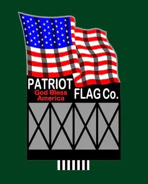 N/HO Miller Engineering Medium Patriot Flag Co. 9482 - MPM Hobbies