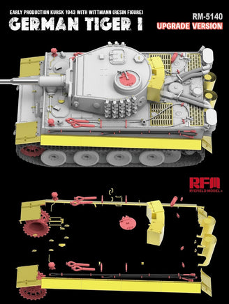 1/35 Ryefield Tiger I Early w/Wittmann 5140