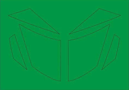 1/25 Green Strawberry Mask Batmobile 2016 AM006