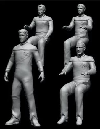 1/72 Green Strawberry Danube class cockpit crew - DS9 B720030