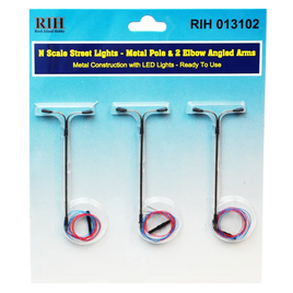 N Rock Island Metal Poles & 2 Elbow Arms 13102