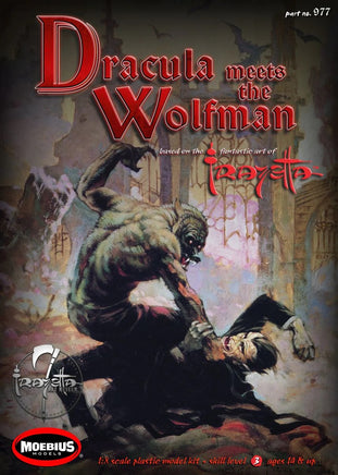 1/8 Moebius Dracula Meets the Wolfman – Frazetta 977