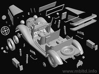 1/35 Master Box Polizei-Kübelsitzwagen Ab 1937 German Military Car 35101