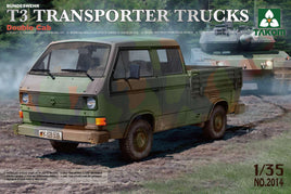 1/35 Takom Bundeswehr T3 Transporter Trucks Double Cab 2014