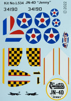 1/48 Atlantis Models JN-4D Curtiss Jenny 534