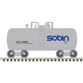 N Atlas Trainman Beer Can Tank Car Sobin (GATX) #91933 - 50006883 - MPM Hobbies