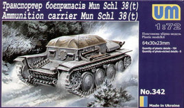 1/72 Uni Model Ammunition Carrier Mun Schl 38(t) 342