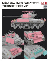 1/35 Ryefield Models M4A3 76W HVSS Early Type "Thunderbolt VII" 5092