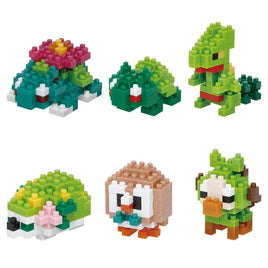 Nanoblock Pokemon Grass Type Volume 1 22458