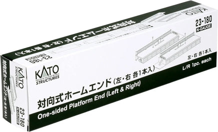 N Kato Unitrack One Sided Platform End Set 23180