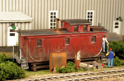 HO Monroe Yard Office Caboose #2220