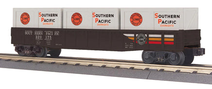 O MTH Southern Pacific Gondola Car w/Crates 30-72253