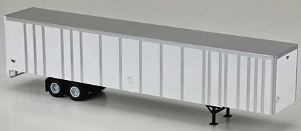 HO Bowser 53' Plate Wall Highway Trailers Undecorated White Body 43432