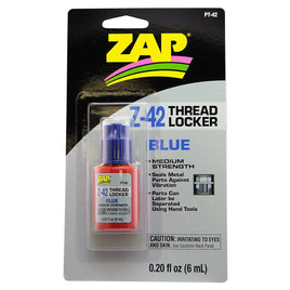 Zap Z-42 Blue Threadlocker - 0.2 fl oz PT-42