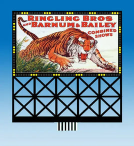 N/HO Miller Engineering Small Circus Billboard 44-2952 - MPM Hobbies