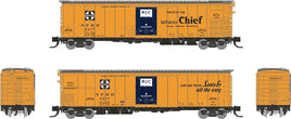 N Rapido Santa Fe RR-61 Mechanical Reefer: San Francisco Chief Slogan: Single Car 561009A