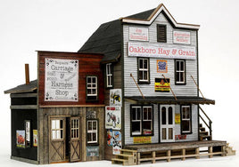 HO Banta Modelworks Oakboro Hay & Grain #2153