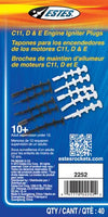 Estes Rockets Plugs for Large Engines (20 pack) 002252 - MPM Hobbies