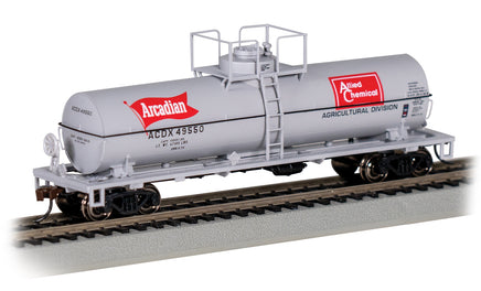 HO Bachmann Chemical Tank Car - Allied Chemical/Arcadian #49550 - 75812