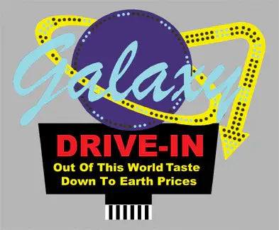 O/HO Miller Engineering Galaxy Drive-In Billboard 8981 - MPM Hobbies