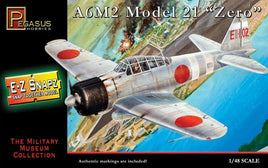 1/48 Pegasus A6M2 Model 21 "Zero" – E-Z Snapz 8409
