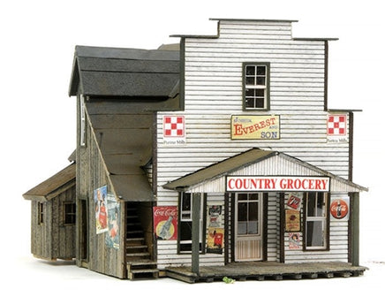 HO Banta Modelworks Everest Country Store Kit #2134