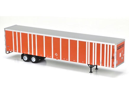 HO Bowser 53' Plate Wall Highway Trailer Schneider Road #93856 - 43296