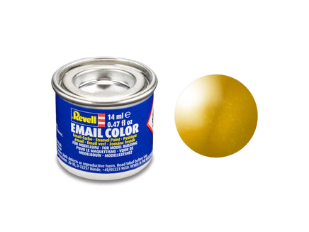 Revell Email Color Enamel Paint 14ml - Metallic "Brass" 32192