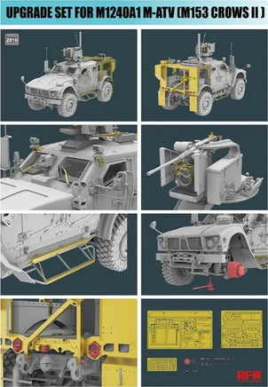1/35 Ryefield Models M1240A1 M-ATV (M153 Crows II) Upgrade Set 2010