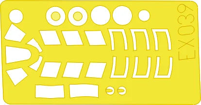 1/48 Eduard Paint Mask for HASEGAWA Hurricane Mk.I/II EX039