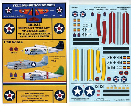 Model airplane decals with various aircraft illustrations and text on a yellow and blue background.
