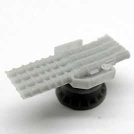 Set of 2 torpedo type 93 quad mount of the Imperial Japanese Navy. 3D designed and printed.