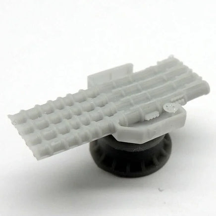Set of 2 torpedo type 93 quad mount of the Imperial Japanese Navy. 3D designed and printed.