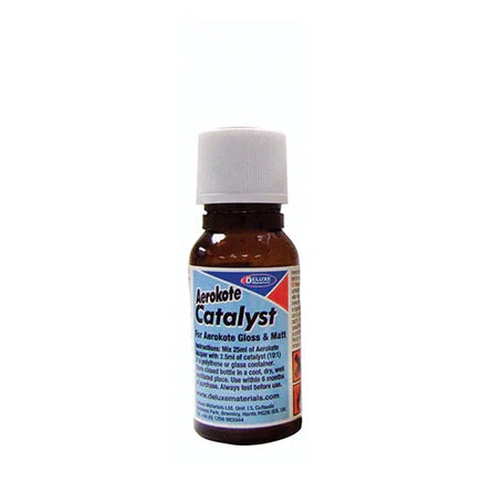 Bottle of Aerokote Catalyst on a white background