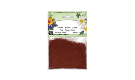 Woodland Paper Flower Pollen - Red T4647