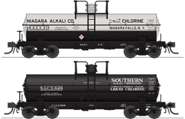 HO Broadway Ltd 6,000 Gallon Tank Cars Variety Set D (2-Pack) 6473