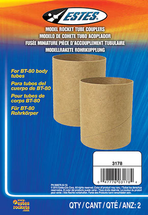 Estes Rockets BT80 Tube Couplers 003178