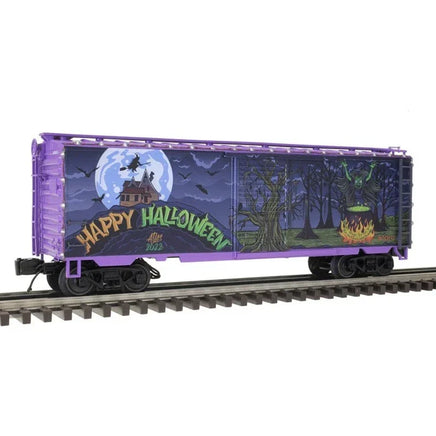 O Atlas Halloween Edition 40' PS-1 Boxcar with Lights #13 3001852