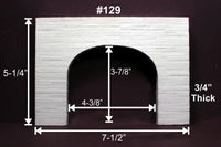 HO Monroe Tunnel Portal Board - Formed Concrete Double-Track #129