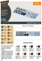 1/72 Clear Prop Gloster E28/39 Pioneer Decal Set D72002