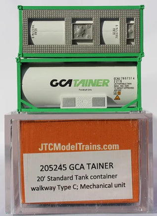 JTC Model GCA Tainer 20' Standard Tank Container with Mechanical Unit 205245