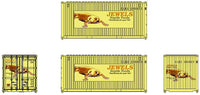 N JTC Model "VS" Jewels Reptile Foods 20' Std. Height Sign Side Container 205003