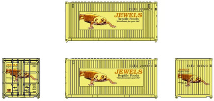 N JTC Model "VS" Jewels Reptile Foods 20' Std. Height Sign Side Container 205003